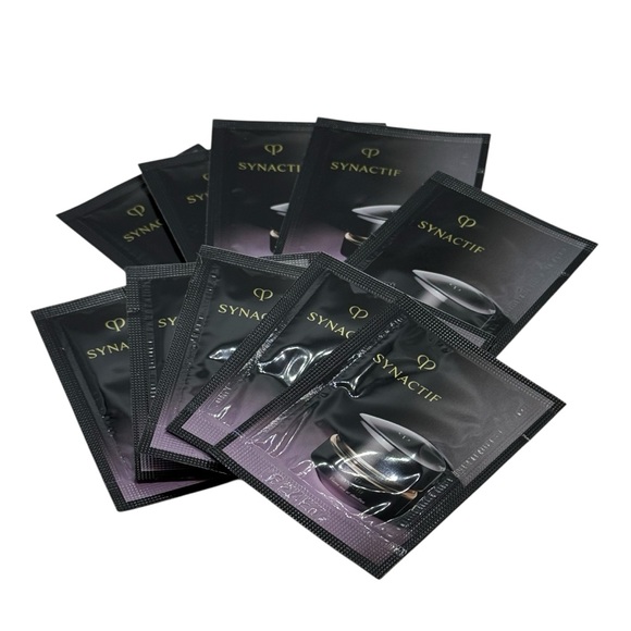 cle de peau synactif neck & cream samples 0.9ml each lot of 10